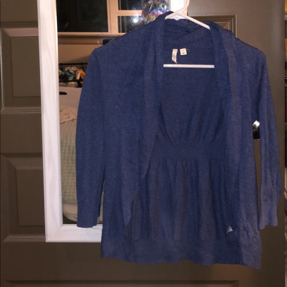 Dusty Blue Cardigan